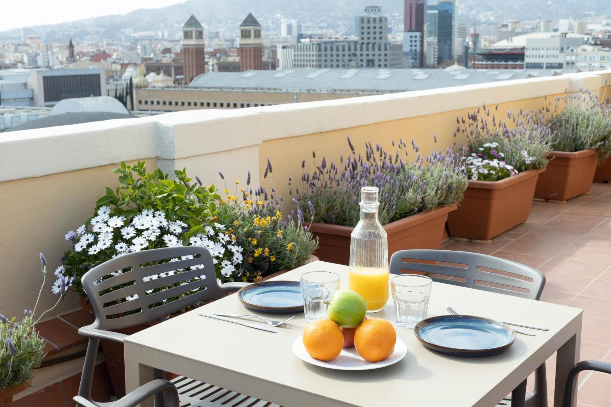 Riua - Private Terrace Penthouse Next To The Fair Barselona Dış mekan fotoğraf
